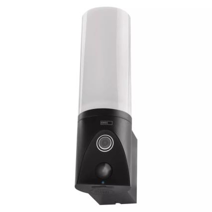 LED Smart Außenkamera mit Licht GoSmart LED/12W/230V 3200K IP65 Wi-Fi Tuya Schwarz