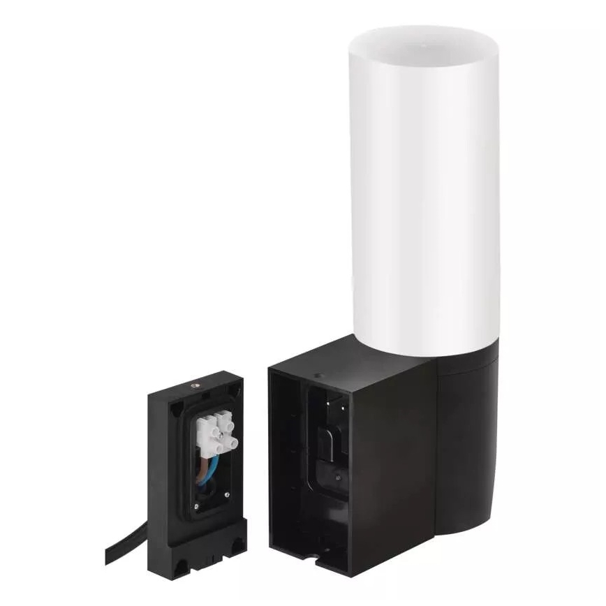 LED Smart Außenkamera mit Licht GoSmart LED/12W/230V 3200K IP65 Wi-Fi Tuya Schwarz
