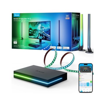 Govee - AI Sync Box Kit 2 Smart Set PC Beleuchtung 27-34