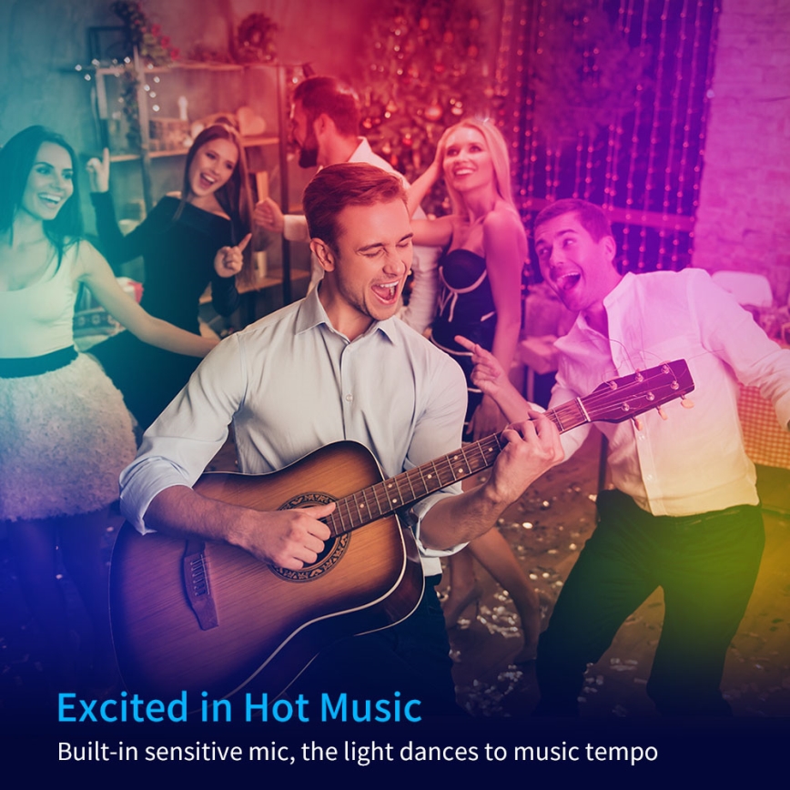 Govee - dimmbarer LED-RGB-Streifen SMART LED/36W/24V 10 m Wi-Fi