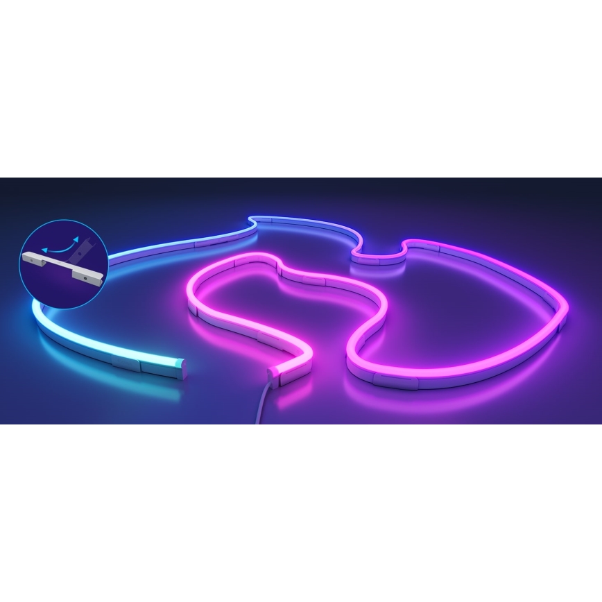 Govee - Neon 2 MATTER flexibler 3 m RGBIC LED-Strip mit Wi-Fi