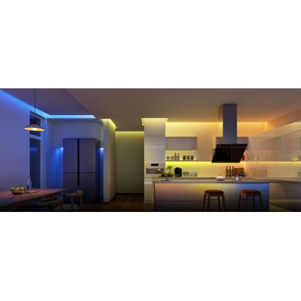 Govee - RGBWWIC Dimmbarer LED-Verlängerungsstreifen Strip Light 2 Pro 1m Wi-Fi Matter
