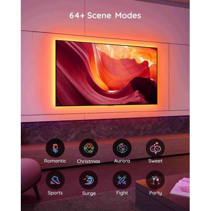 Govee - SMART LED-Hintergrundbeleuchtung RGB für TV 46-60