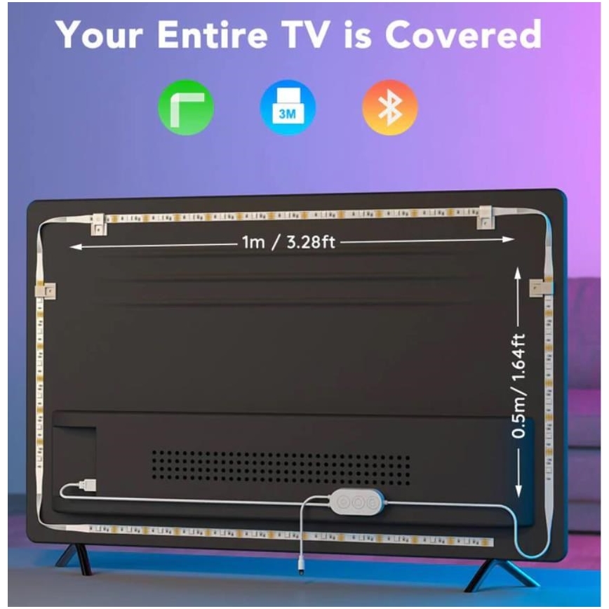 Govee - SMART LED-Hintergrundbeleuchtung RGB für TV 46-60