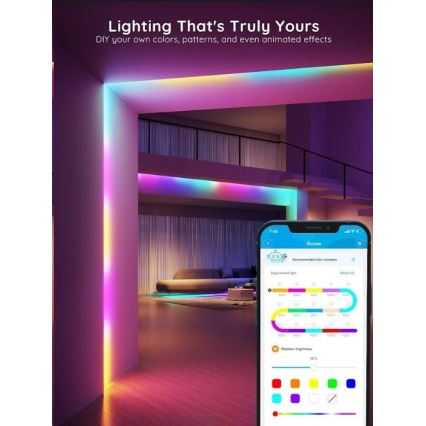 Govee - Wi-Fi RGBIC PRO Smart LED-Streifen 10 m