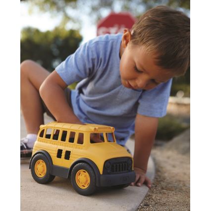 Green Toys - Schulbus gelb/schwarz