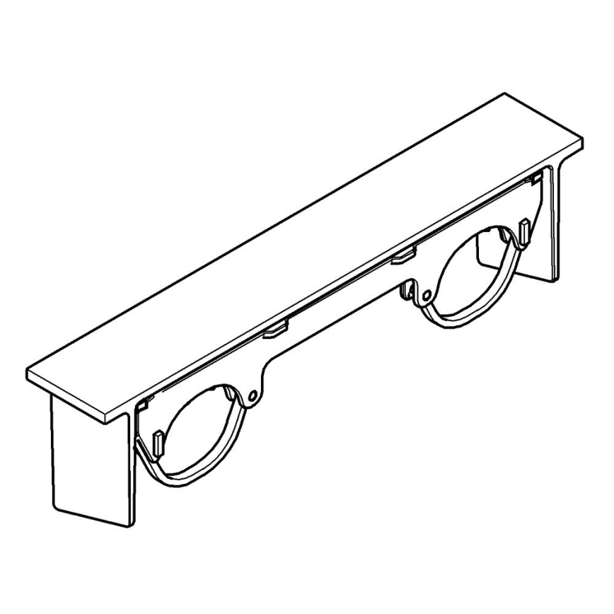 GROHE 18608001 - Ablage GROHTHERM 2000, glänzender Chrom