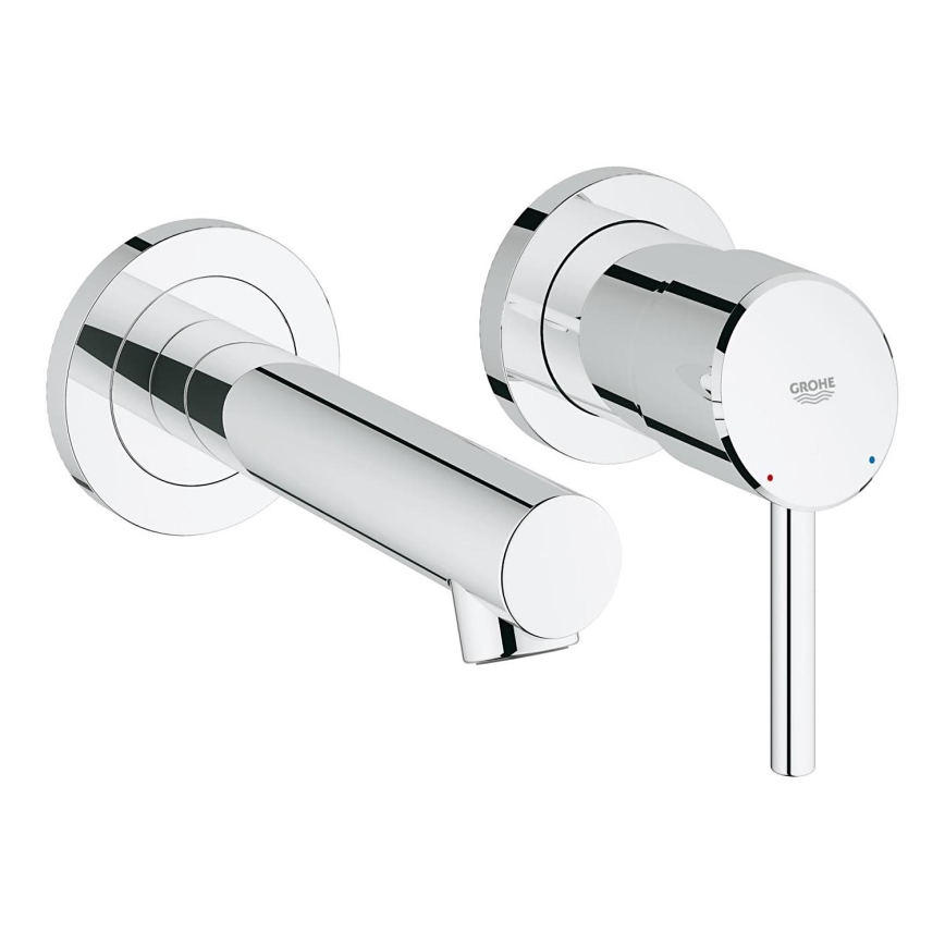 GROHE 19575001 - Waschtisch-Zweiloch-Armatur CONCETTO 147 mm glänzender Chrom