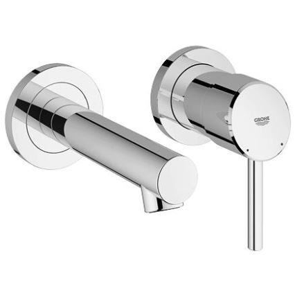 GROHE 19575001 - Waschtisch-Zweiloch-Armatur CONCETTO 147 mm glänzender Chrom