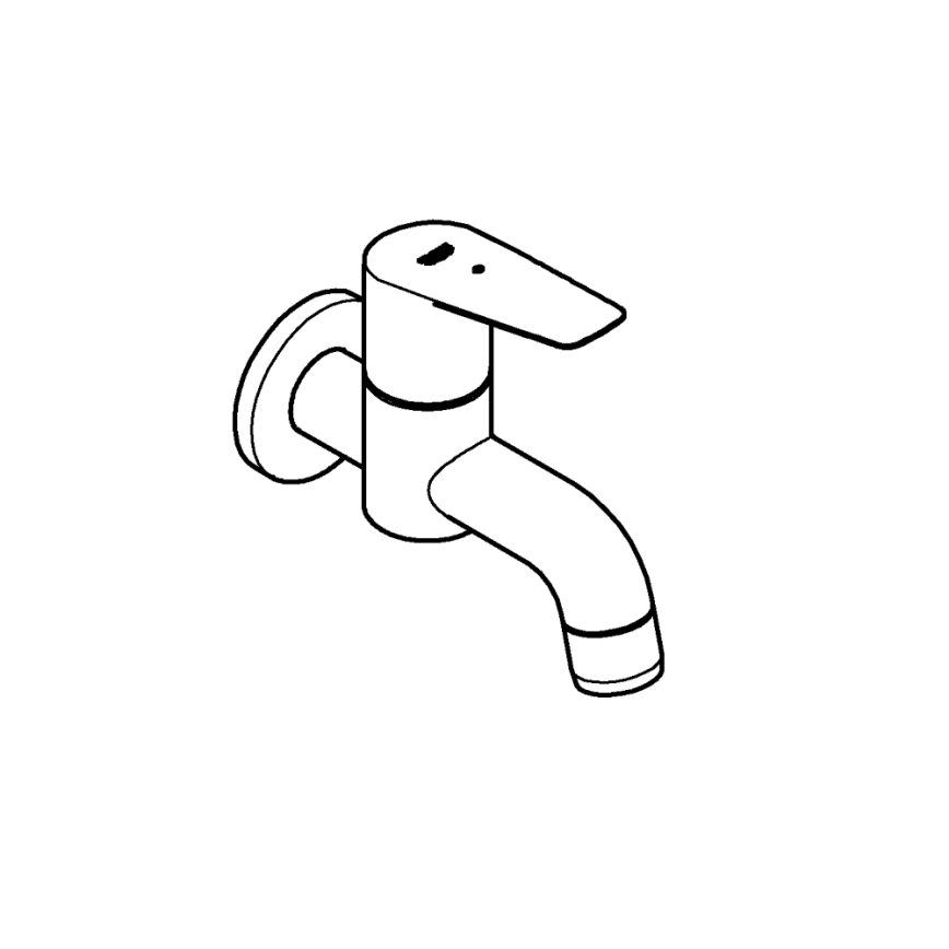 GROHE 20238001 - Ablassventil DN 15, glänzend verchromt