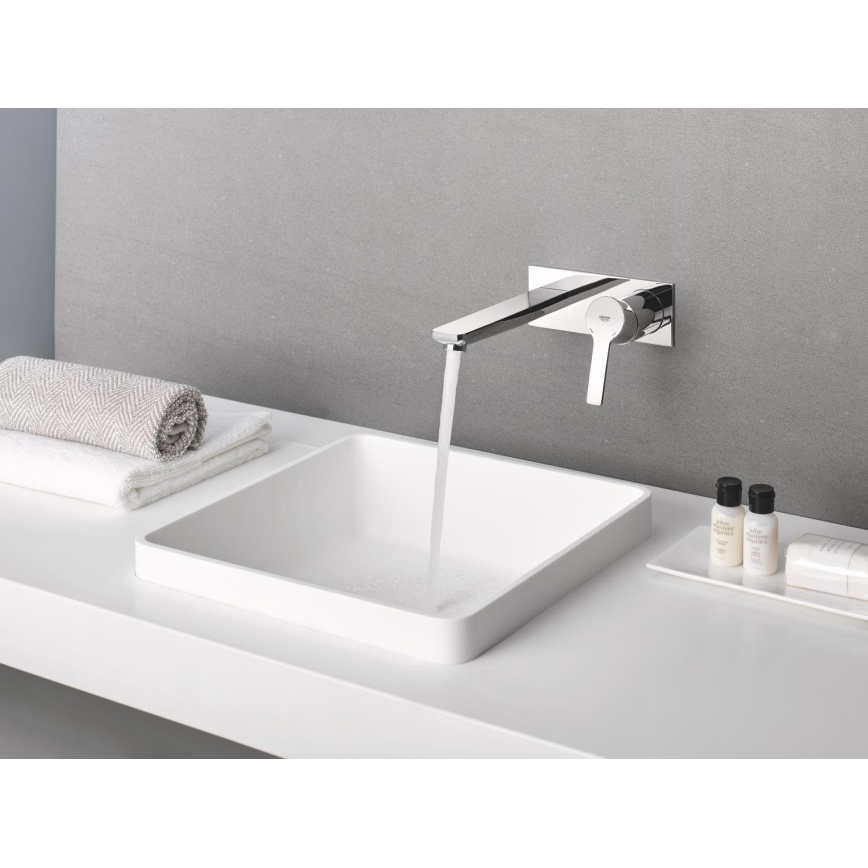 GROHE 23444001 - 2-Loch-Waschtischarmatur LINEARE 207 mm glänzender Chrom