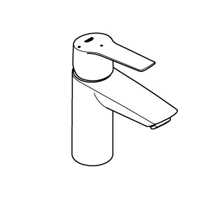 GROHE 23551002 - Waschtischarmatur START Größe S, glänzender Chrom