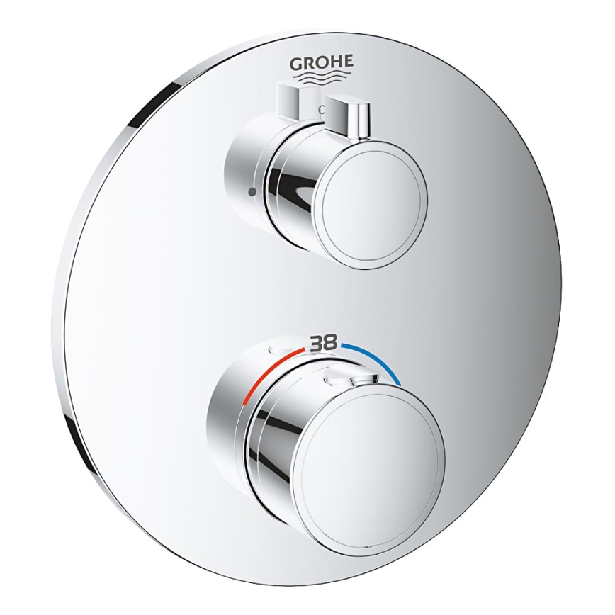 GROHE 24075000 - GROHTHERM Thermostatarmatur, glänzender Chrom