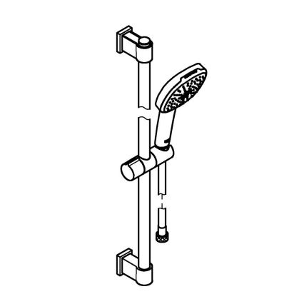 GROHE 26398001 - Duschset VITALIO COMFORT 110, 600 mm, glänzender Chrom
