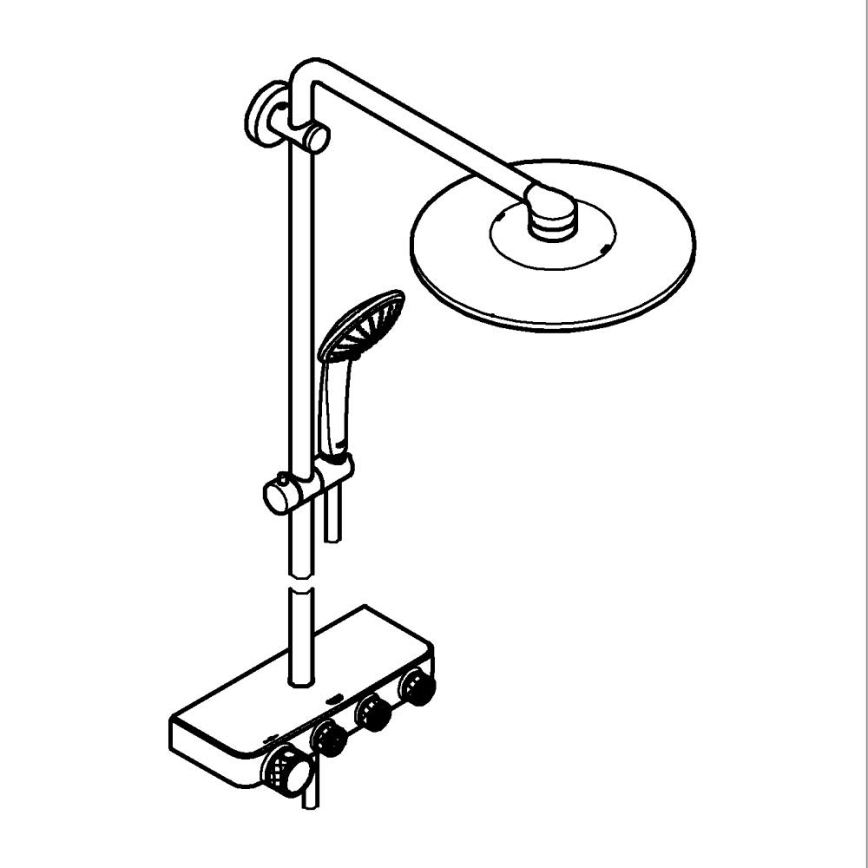 GROHE 26507000 - Duschsystem EUPHORIA SMARTCONTROL 310 DUO, glänzender Chrom
