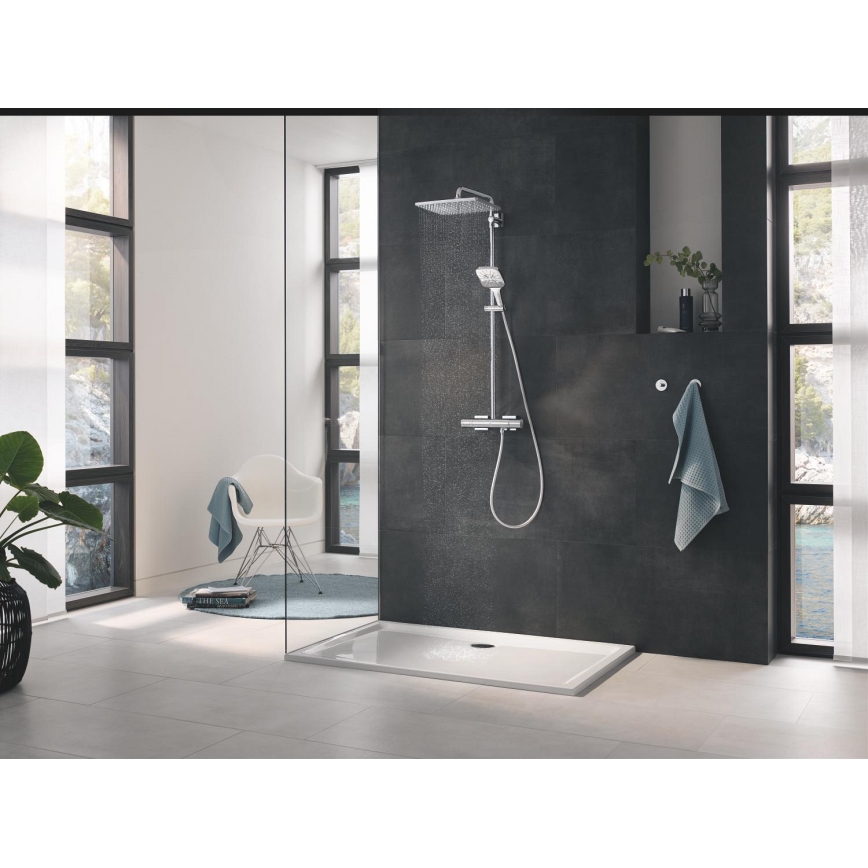 GROHE 26568000 - Kopfbrause RAINSHOWER MONO 310 CUBE 310 × 310 mm Chrom