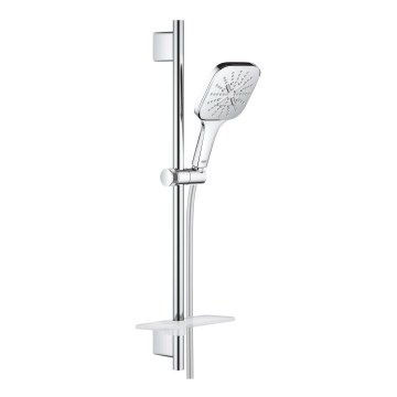 GROHE 26584000 - RAINSHOWER SMARTACTIVE 130 CUBE Duschset 600 mm Chrom