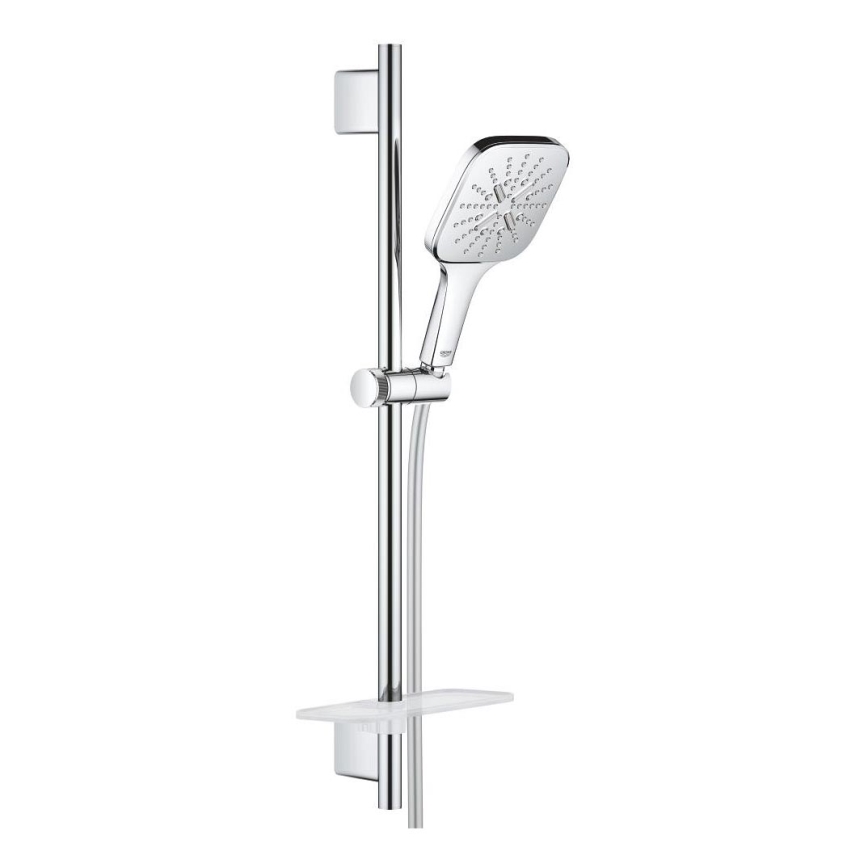 GROHE 26584000 - RAINSHOWER SMARTACTIVE 130 CUBE Duschset 600 mm Chrom
