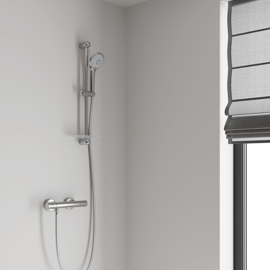 GROHE 27499000 - Duschstange EUPHORIA 600 mm, Hochglanz-Chrom