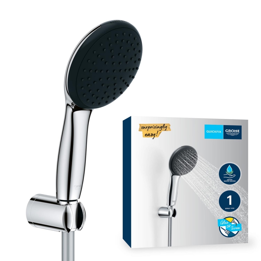 GROHE 27944001 - Duschgarnitur VITALIO START 110, 110 mm, glänzender Chrom