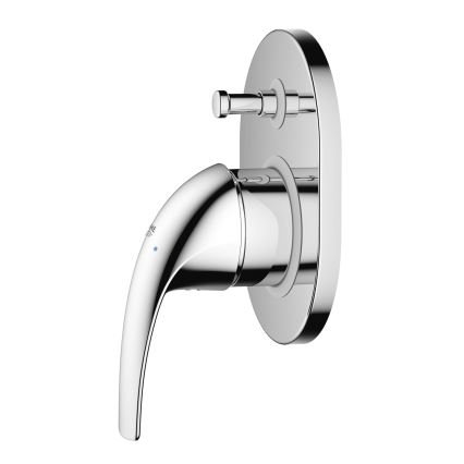 GROHE 29043000 - Wannenarmatur EUROCUBE, glänzender Chrom