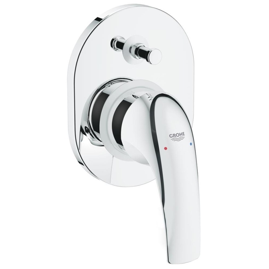 GROHE 29043000 - Wannenarmatur EUROCUBE, glänzender Chrom