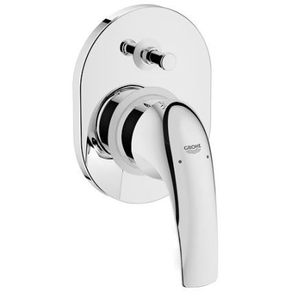 GROHE 29043000 - Wannenarmatur EUROCUBE, glänzender Chrom