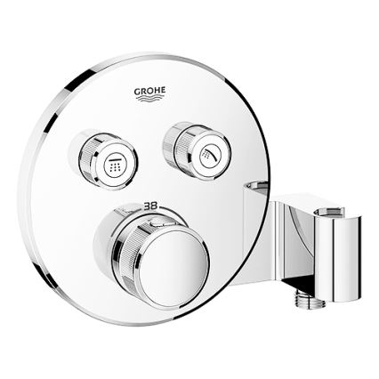GROHE 29120000 - Thermostatische Unterputz-Duscharmatur GROHTHERM SMARTCONTROL + Halterung, Chrom