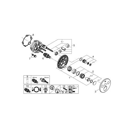 GROHE 29121AL0 - Thermostat-Armatur GROHTHERM SMARTCONTROL Graphit