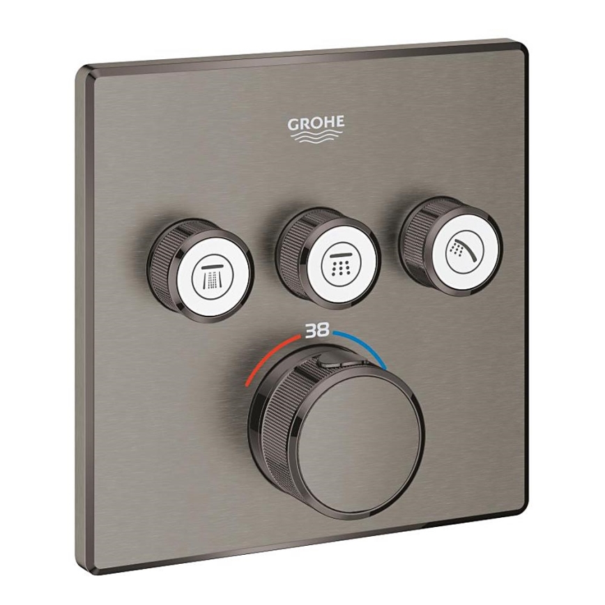 GROHE 29126AL0 - Thermostat GROHTHERM SMARTCONTROL 158 × 158 mm Graphit