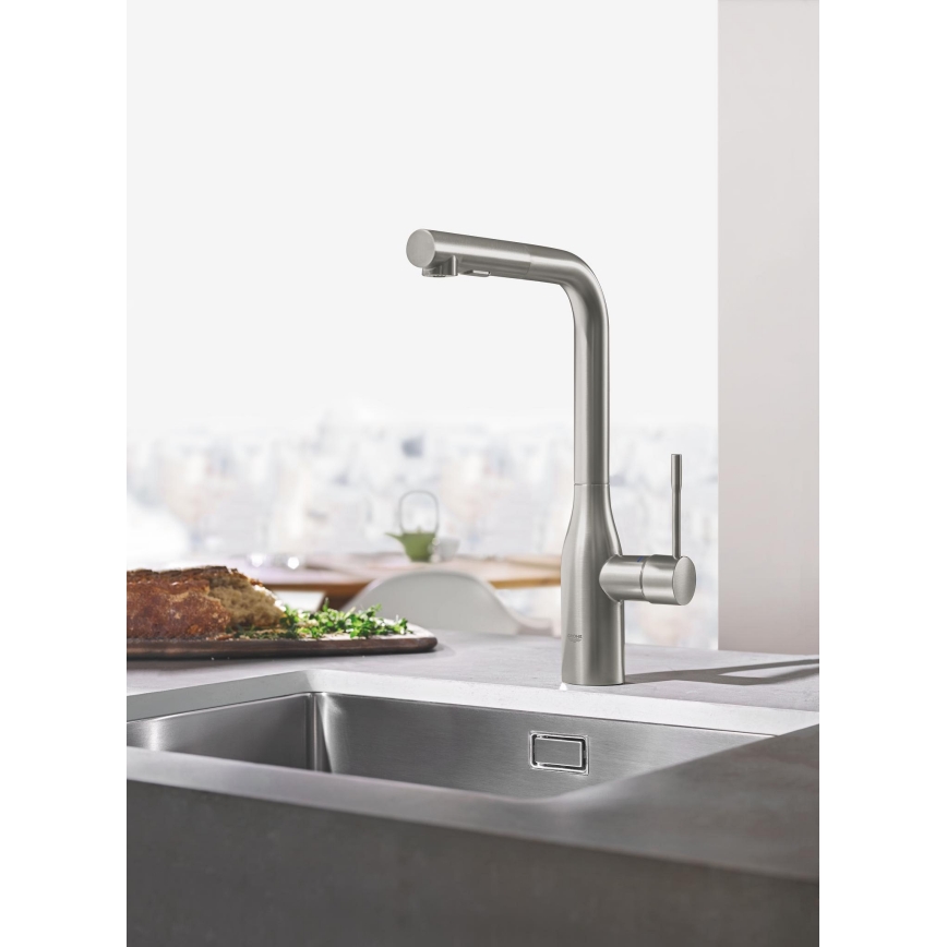GROHE 30270DC0 - ESSENCE Spültischarmatur, Edelstahl