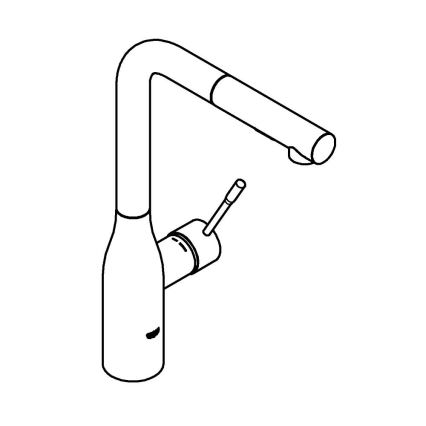 GROHE 30270GN0 - Spültischarmatur ESSENCE, Gold