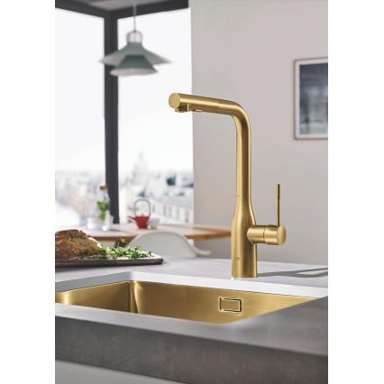 GROHE 30270GN0 - Spültischarmatur ESSENCE, Gold