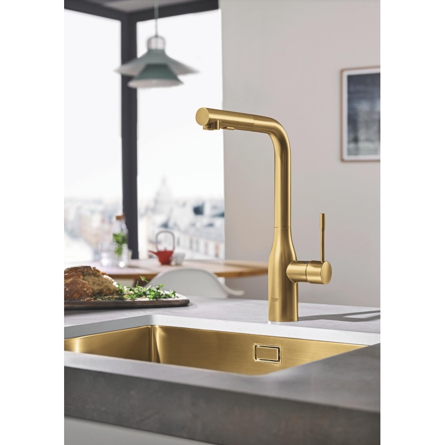 GROHE 30270GN0 - Spültischarmatur ESSENCE, Gold
