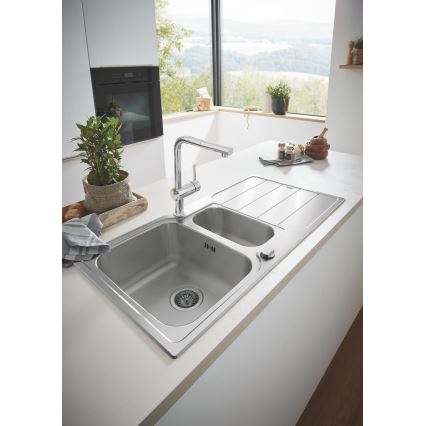 GROHE 30274000 - Küchenarmatur mit L-Auslauf, glänzender Chrom