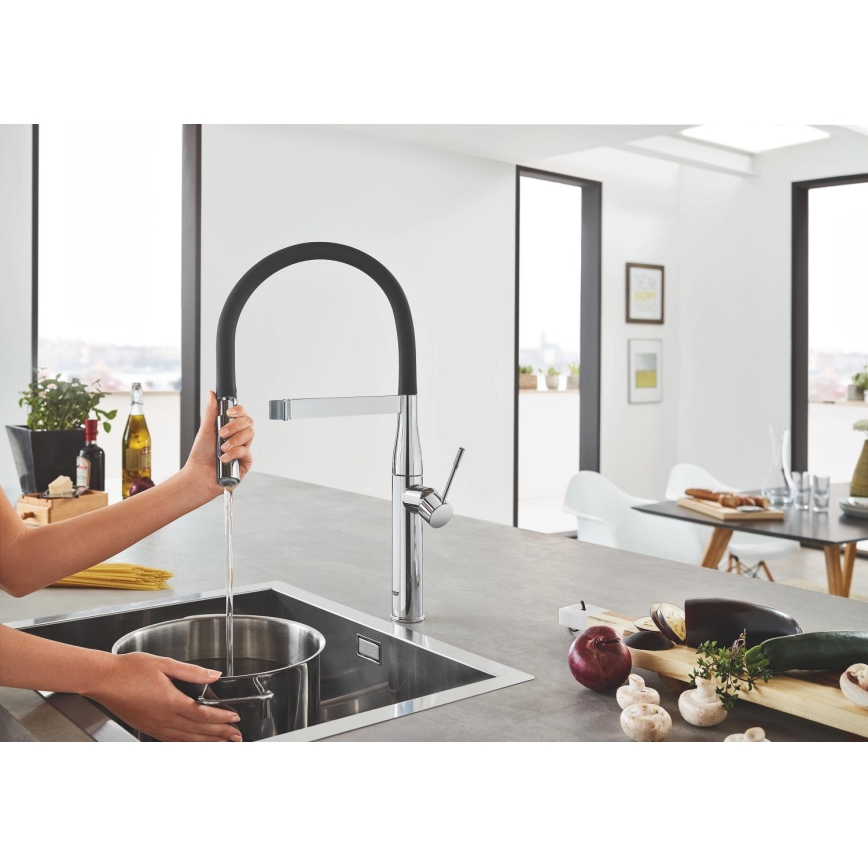 GROHE 30294000 - ESSENCE Spültischarmatur 530 mm, glänzender Chrom