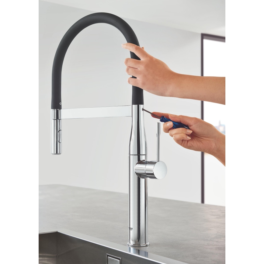 GROHE 30294000 - ESSENCE Spültischarmatur 530 mm, glänzender Chrom