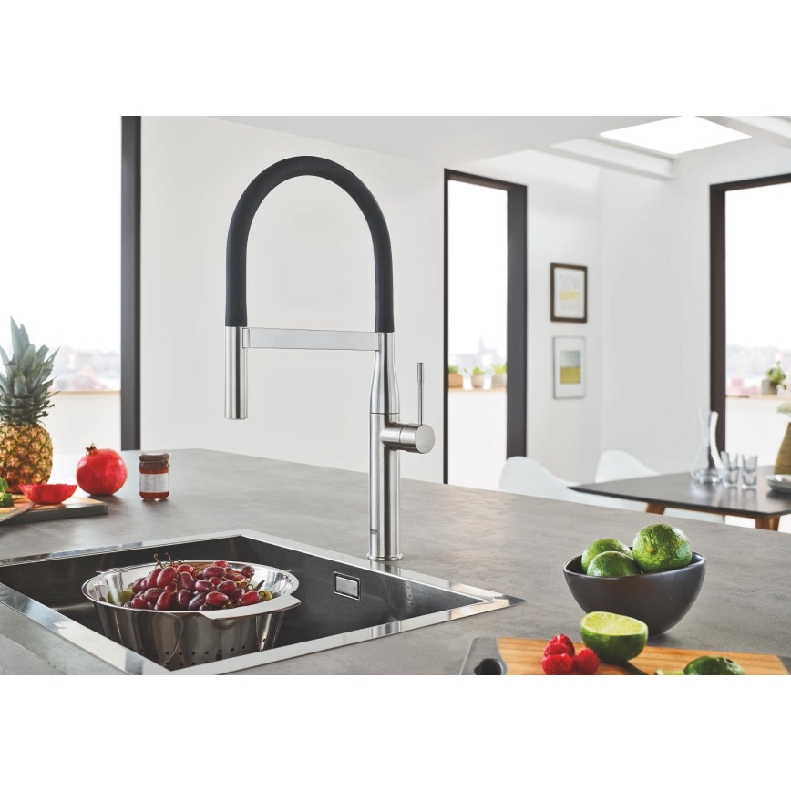 GROHE 30294DC0 - Spültischarmatur ESSENCE, Edelstahl