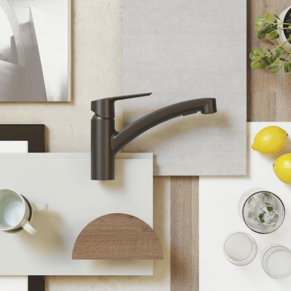 GROHE 303072431 - Küchenarmatur START 185 × 227 mm schwarz