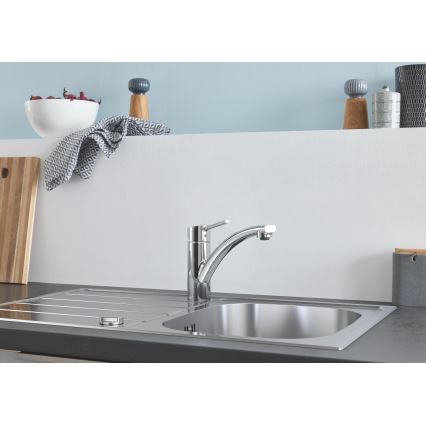 GROHE 30358000 - SWIFT Spültischarmatur 227 mm, glänzender Chrom