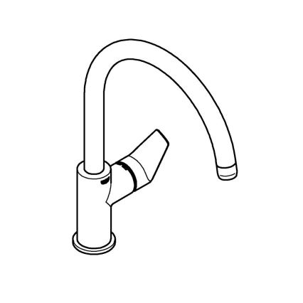 GROHE 31233001 - START Küchenarmatur, Hochglanz-Chrom