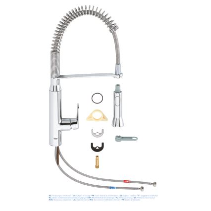 GROHE 31379000 - Spültischarmatur K7 G12” glänzender Chrom