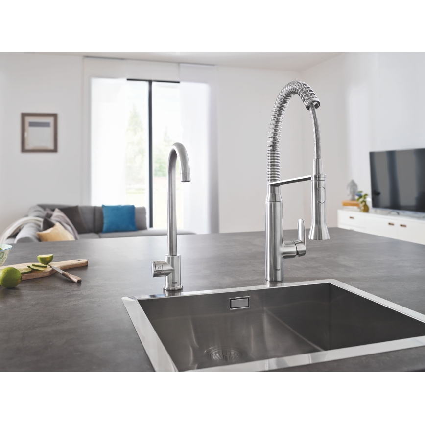 GROHE 31379DC0 - K7 Spültischarmatur, Edelstahl