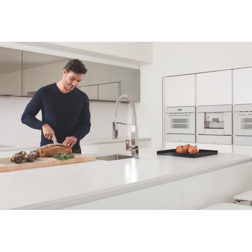 GROHE 31395000 - Spültischarmatur EUROCUBE 547 mm, glänzender Chrom