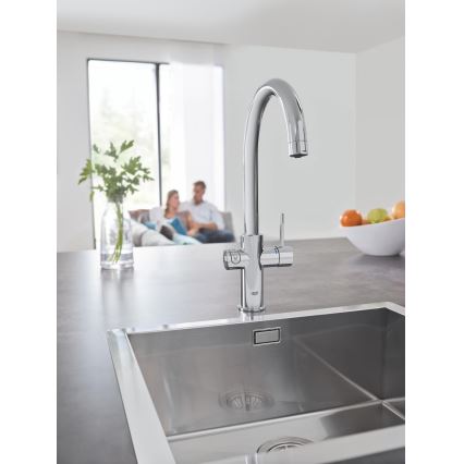 GROHE 31455001 - Spültischarmatur BLUE HOME, Hochglanz-Chrom