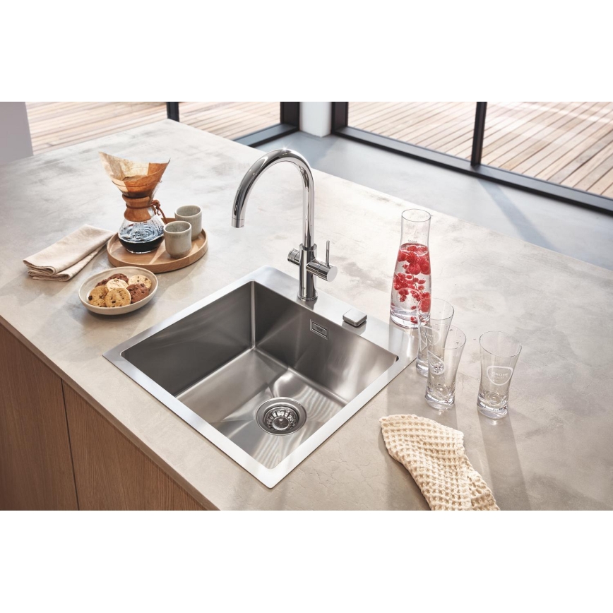 GROHE 31455001 - Spültischarmatur BLUE HOME, Hochglanz-Chrom