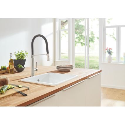 GROHE 31491DC0 - Spültischarmatur CONCETTO DN 15, Edelstahl