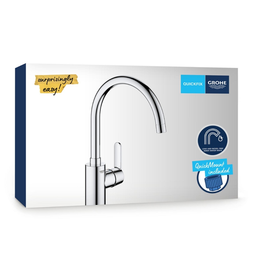 GROHE 31494001 - GET Einhand-Spültischarmatur, glänzender Chrom
