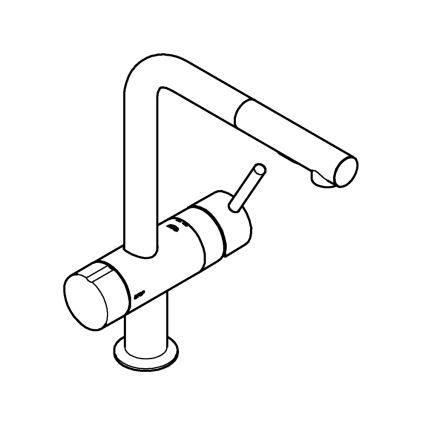 GROHE 31558GN0 - Küchenarmatur A, goldfarben
