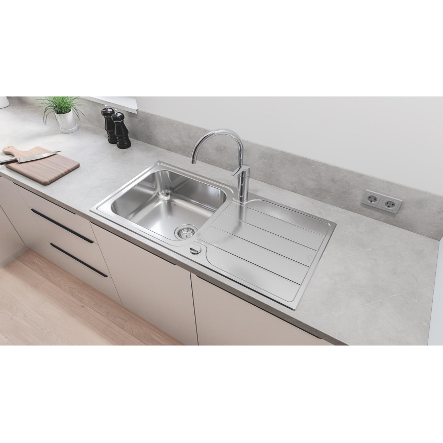 GROHE 31563SD1 - Spüle K500 1000 × 500 mm Edelstahl